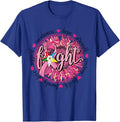 OES Fight Faith Hope Love Support Breast Cancer Awareness T-Shirt - FUKAMASONIC
