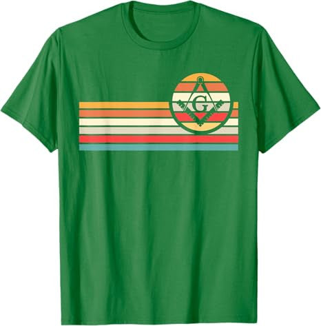 Freemason Masonic Fraternal Freemasonry Square Compass T-Shirt - FUKAMASONIC