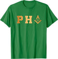 Made PHA Freemason, Prince Hall Mason - Masonic T-Shirt - FUKAMASONIC