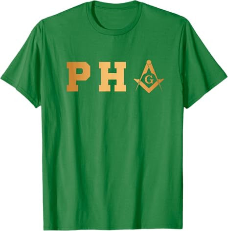 Made PHA Freemason, Prince Hall Mason - Masonic T-Shirt - FUKAMASONIC