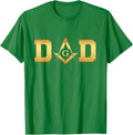 Masonic Dad, Father's Day Gift | Freemason T-Shirt - FUKAMASONIC
