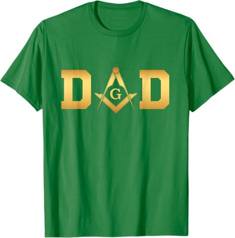 Masonic Dad, Father's Day Gift | Freemason T-Shirt - FUKAMASONIC