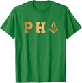 PHA Freemason Prince Hall Mason - Masonic T-Shirt - FUKAMASONIC