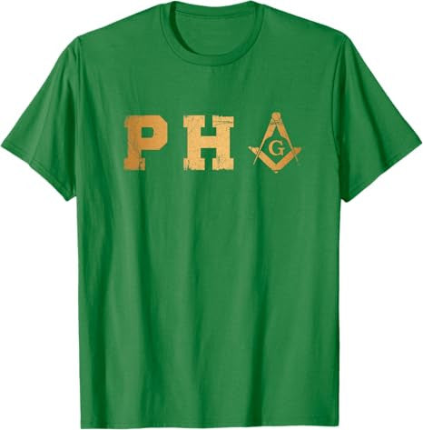 PHA Freemason Prince Hall Mason - Masonic T-Shirt - FUKAMASONIC