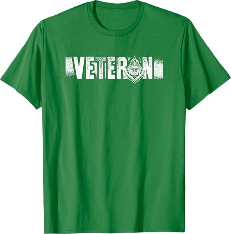 Veteran Freemasons Masonry Freemasonry Masonic Freemason T-Shirt - FUKAMASONIC
