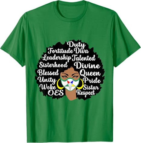 Sistar With OES Face Mask the Eastern Star Mother's Day T-Shirt - FUKAMASONIC