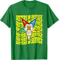 Order of the Eastern Star Shirt OES Shirt Sisters In Service T-Shirt - FUKAMASONIC