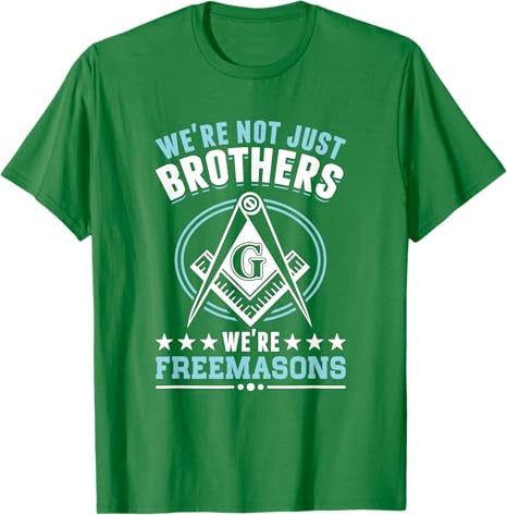 Brother Freemasons Masonry Masonic Freemason Freemasonry T-Shirt - FUKAMASONIC