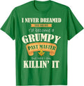 Grumpy Past Master - Masonic Gift / Gift For Freemasons T-Shirt - FUKAMASONIC