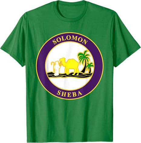 Queen of the South Solomon Sheba OES Order Eastern Star T-Shirt - FUKAMASONIC
