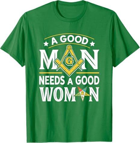 Freemasons OES Woman Masonry Masonic Freemason Freemasonry T-Shirt - FUKAMASONIC