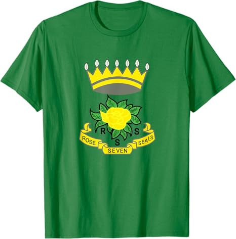 Roses of Seven Seals Supreme Excellent College OES RSS T-Shirt - FUKAMASONIC