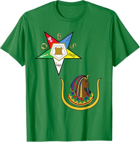 OES Daughters of Isis Split T Shirt PHA Eastern Star Tee DOI T-Shirt - FUKAMASONIC