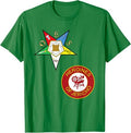 OES Heroines of Jericho Split Order Eastern Star PHA HOJ T-Shirt - FUKAMASONIC