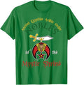 Nobles Of The Mystic Shrine AEAONMS PHA Masonic Father's Day T-Shirt - FUKAMASONIC