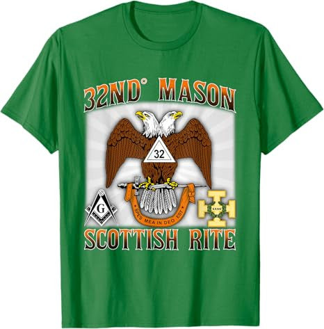 Scottish Rite Mason 32nd Masonic 32 AASR WD Valley Old Style T-Shirt - FUKAMASONIC
