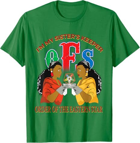 OES Sister's Keeper the Eastern Star Parents Mason Christmas T-Shirt - FUKAMASONIC