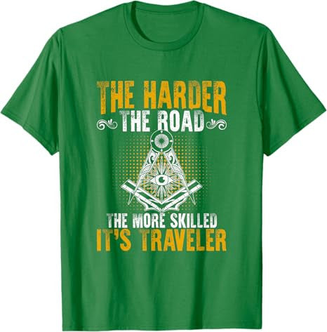 It's Traveler Masonry Freemasonry Masonic Freemason T-Shirt - FUKAMASONIC