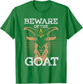 Beware Of The Goat Illuminati Believer Freemason T-Shirt - FUKAMASONIC