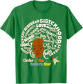 OES Sister Afro PHA Queen Order the Eastern Star Christmas T-Shirt - FUKAMASONIC