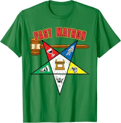 OES Past Matron Vintage Order of Eastern Star Thanksgiving T-Shirt - FUKAMASONIC
