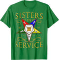 OES 1850 Sisters in Service Order Of The Eastern Star T-Shirt - FUKAMASONIC