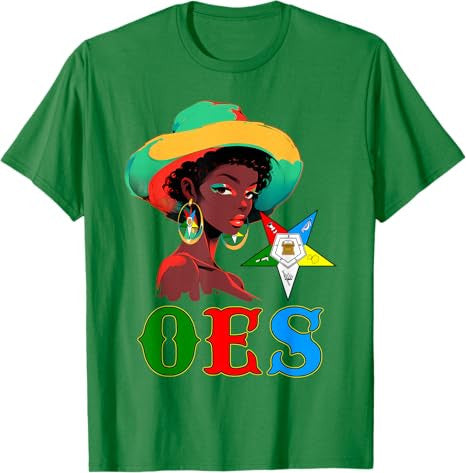 OES Black Sister Floppy Hat & Eastern Star Equality T-Shirt - FUKAMASONIC
