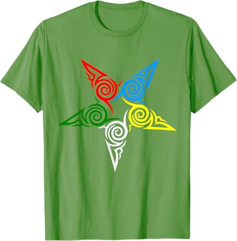 OES Star Symbol Labyrinth of the Eastern Star Parents' Day T-Shirt - FUKAMASONIC