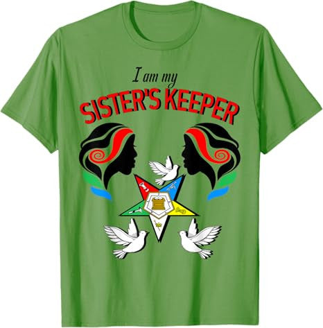 Order Of The Eastern Star OES Ring Diva My Sister's Keeper T-Shirt - FUKAMASONIC