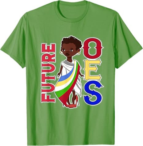 Order Of The Eastern Star Future OES Ring Sisters of Color T-Shirt - FUKAMASONIC