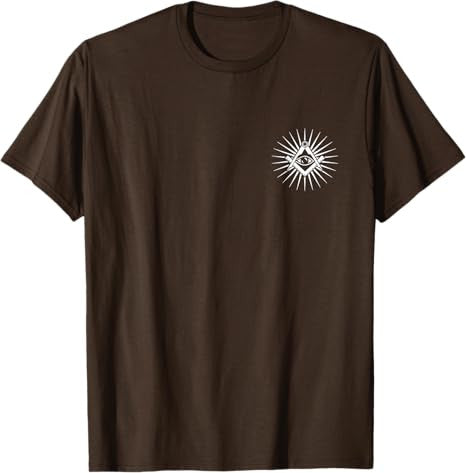 Freemason Symbol All Seeing Eye Masonic Square Compass Logo T-Shirt - FUKAMASONIC