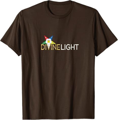 OES shirt for women - eastern star emblem - divine light - FUKAMASONIC