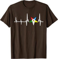 OES Heartbeat Star Order of the Eastern Star Mother's Day T-Shirt - FUKAMASONIC