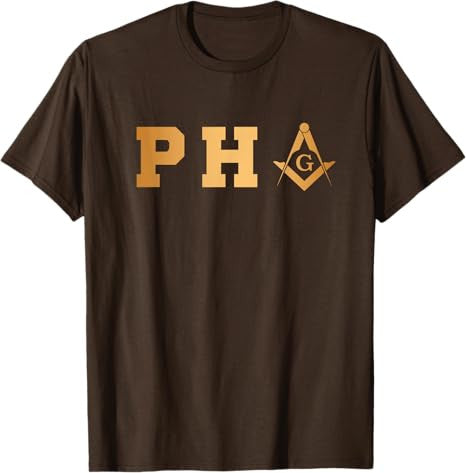 Made PHA Freemason, Prince Hall Mason - Masonic T-Shirt T-Shirt - FUKAMASONIC
