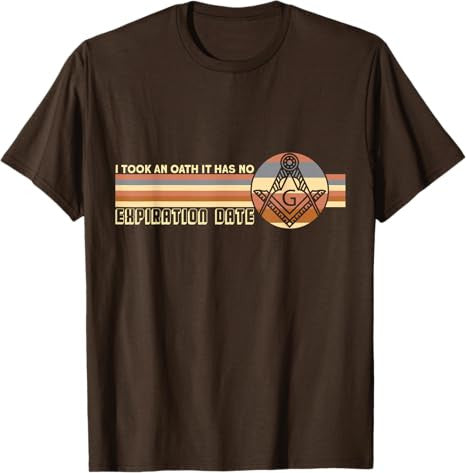 I Took an Oath Masonic Freemason Master Mason T-Shirt - FUKAMASONIC