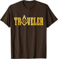 Masonic Masonic Square and Compass Travel T-Shirt - FUKAMASONIC