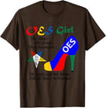 OES Girl Platform Order of Eastern Star Parents' Christmas T-Shirt - FUKAMASONIC