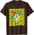 Order of the Eastern Star Shirt OES Shirt Sisters In Service T-Shirt - FUKAMASONIC