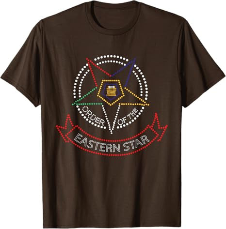 OES Star Symbol Order the Eastern Star Parents Christmas T-Shirt - FUKAMASONIC