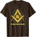 Freemasonry Freemason Conspirazy -Entered -Passed-Raised T-Shirt - FUKAMASONIC