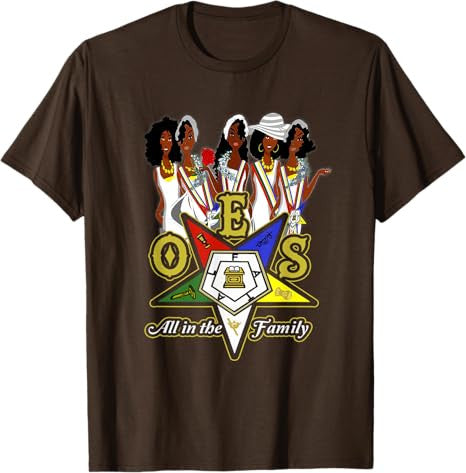 Order Of The Eastern Star OES Ring Diva Sistar of T-Shirt - FUKAMASONIC