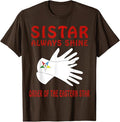 OES Sistar Always Shine Glove Print Order the Eastern Star T-Shirt - FUKAMASONIC