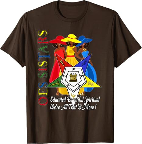 OES Ring Diva Sistar of Color Order Of The Eastern Star T-Shirt - FUKAMASONIC