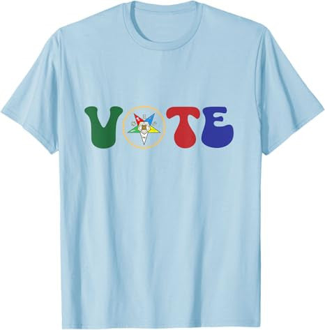 OES vote for Order of the eastern star sistar T-Shirt - FUKAMASONIC