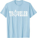 Mason Traveler Masonic Square and Compass T-Shirt - FUKAMASONIC