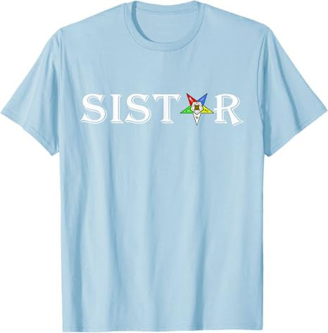 OES Sistar Sister of the Eastern Star Emblem Thanksgiving T-Shirt - FUKAMASONIC
