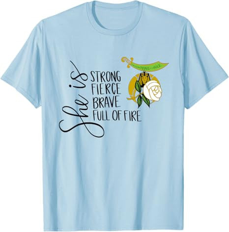 Daughters of the Nile OES Order Eastern Star She is Sister T-Shirt - FUKAMASONIC