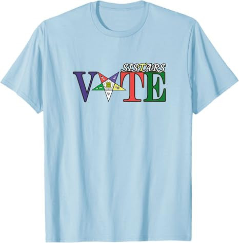 OES Masonic Sistar Vote T-Shirt - FUKAMASONIC