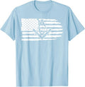 Freemason Masonic Fraternal Freemasonry USA Flag America T-Shirt - FUKAMASONIC