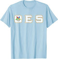 OES Words Star Order of Eastern Star Thanksgiving Christmas T-Shirt - FUKAMASONIC